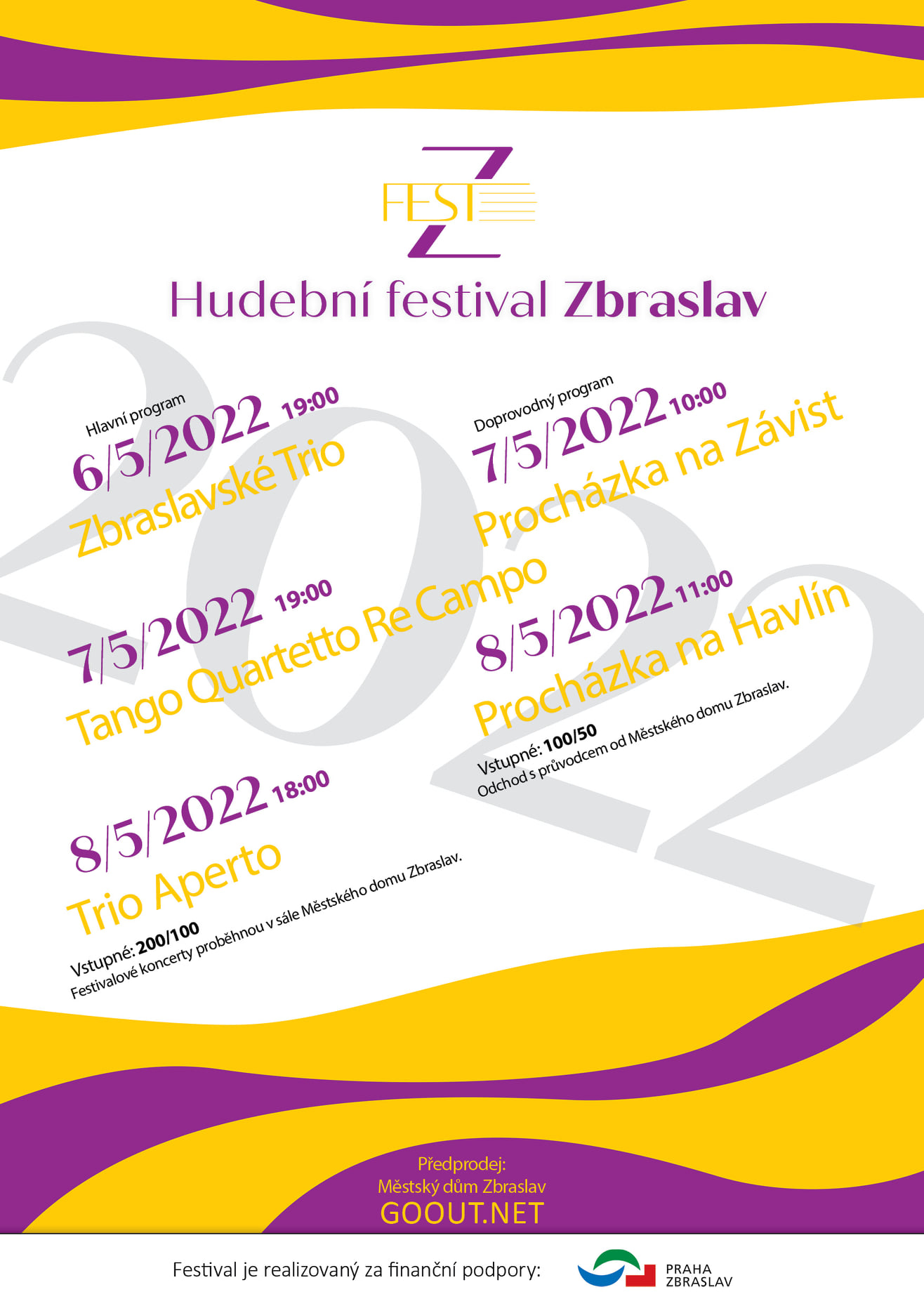 Zbraslavský festival 2022